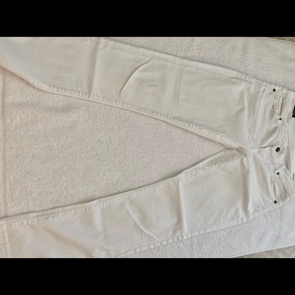 Citizens of Humanity White Low Rise Jeans